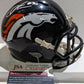 Denver Broncos Caden Sterns Autographed Speed Mini Helmet Jsa Coa