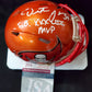 Tampa Bay Bucs Dexter Jackson Autographed Inscribed Flash Mini Helmet Jsa Coa
