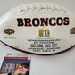 Kj Hamler Autographed Signed Denver Broncos Logo Football Jsa Coa