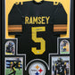Framed Pittsburgh Steelers Jalen Ramsey Autographed Signed Jersey Jsa Coa