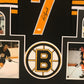 Framed Phil Esposito Autographed Signed Boston Bruins Jersey Jsa Coa