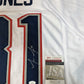 New England Patriots Jonathan Jones Autographed Signed Jersey Jsa Coa