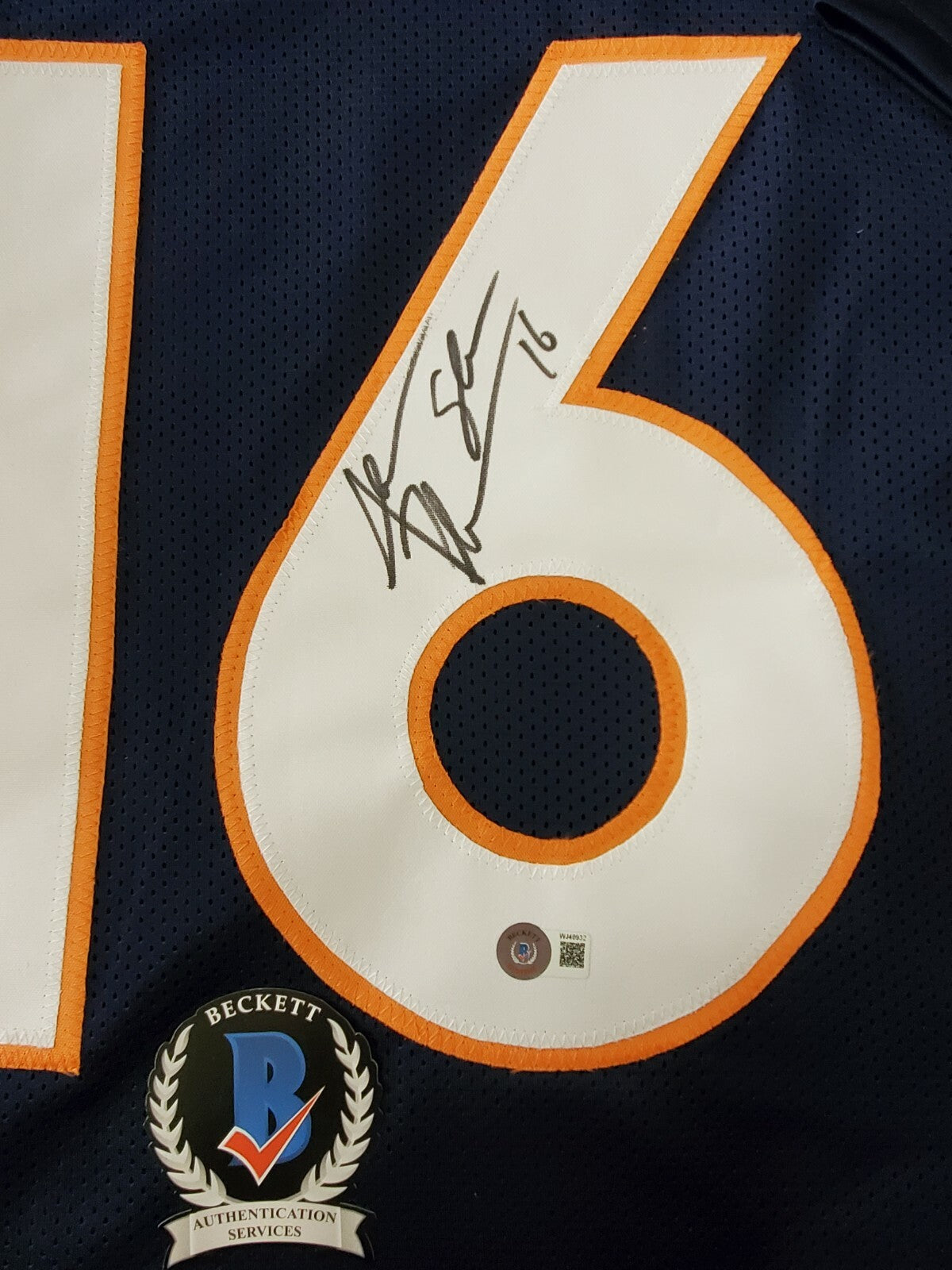 Denver Broncos Jake Plummer Autographed Signed Jersey Beckett Coa