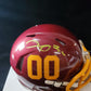 Washington Football Team Dyami Brown Autographed Speed Mini Helmet Beckett Holo
