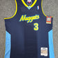 Denver Nuggets Allen Iverson Autographed Signed Jersey Jsa Coa