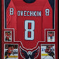 MVP Authentics Framed Suede Alex Ovechkin Washington Capitals Autographed Signed Jersey Jsa Coa 1575 sports jersey framing , jersey framing