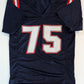 New England Patriots Alijah Vera-Tucker Autographed Signed Jersey Jsa Coa