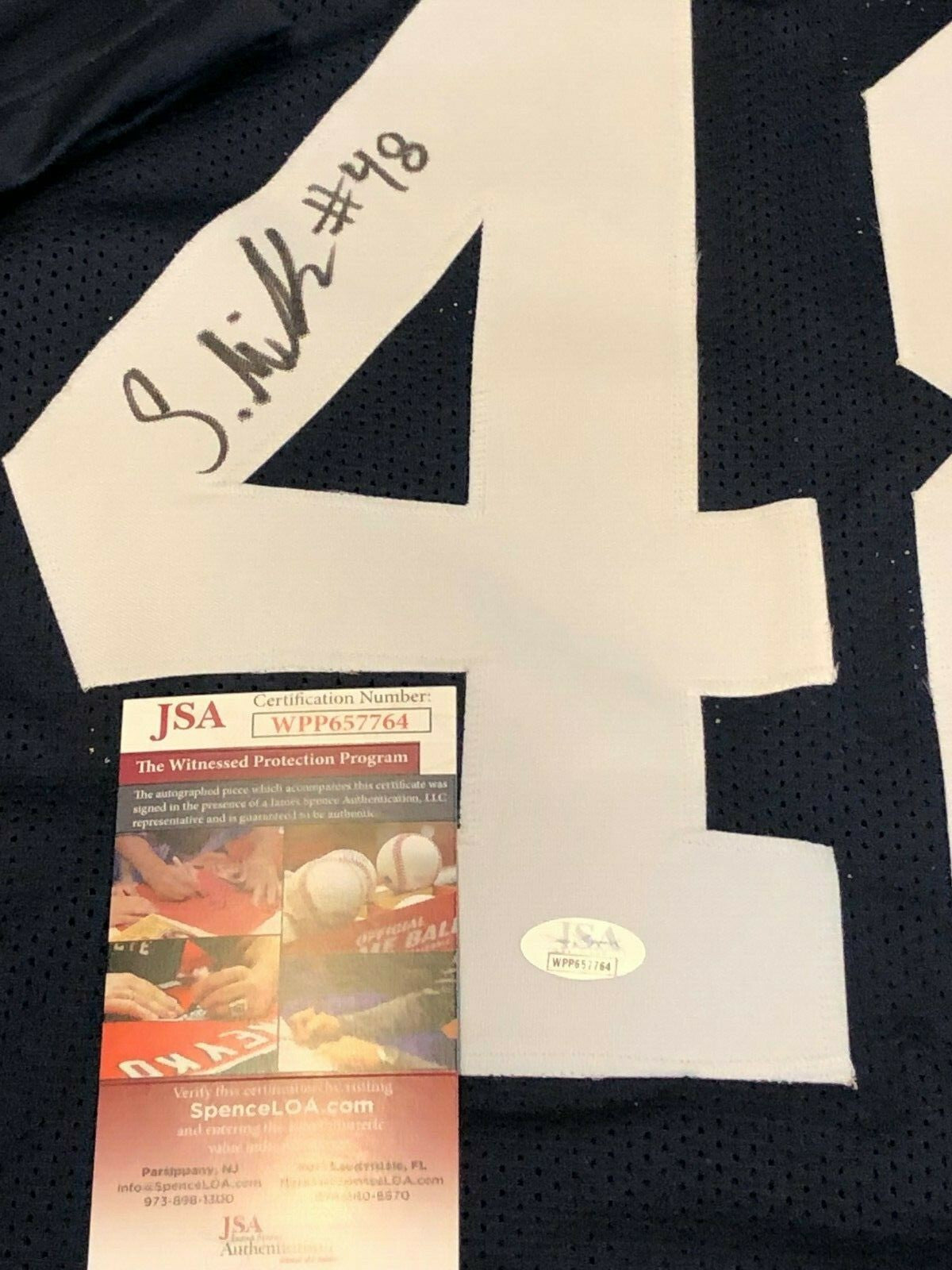 Penn State Shareef Miller Autographed Signed Jersey Jsa  Coa