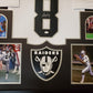 Framed Oakland Raiders Ray Guy Autographed Signed Jersey Jsa Coa