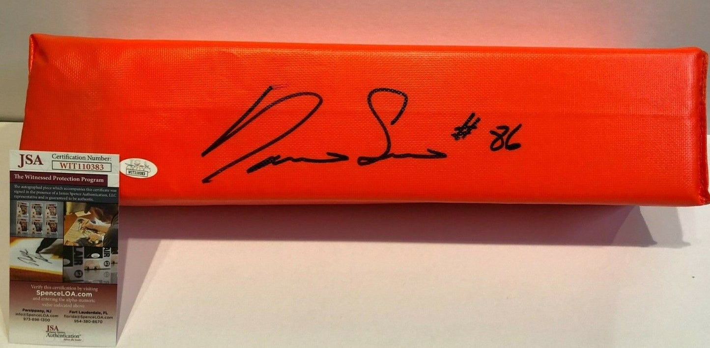 New York Giants Darius Slayton Autographed Signed End Zone Pylon Jsa Coa