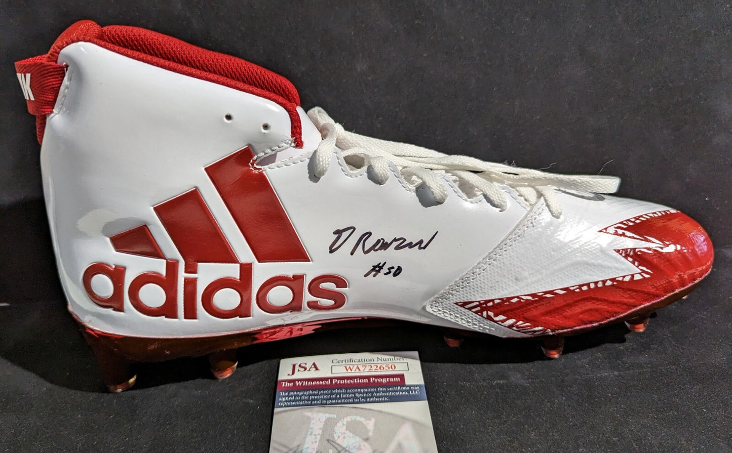 Buffalo Bills Greg Rousseau Autographed Signed Cleat Jsa Coa