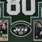 Framed New York Jets Wayne Chrebet Autographed Signed Jersey Jsa Coa