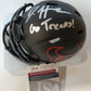 Houston Texans Daesean Hamilton Signed Inscribed Eclipse Mini Helmet Jsa Coa