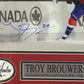 Framed Signed Troy Brouwer Washington Capitals 11X14 Photo W/Proof