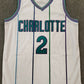 Charlotte Hornets Larry Johnson Autographed Signed Jersey Jsa Coa