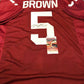 Oklahoma Sooners Marquise Brown Autographed Signed Jersey Jsa  Coa