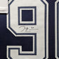 Framed Dallas Cowboys Demarcus Lawrence Autographed Signed Jersey Jsa Coa