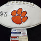 Clemson Tigers Amari Rodgers Autographed Signed Logo Football Jsa Coa