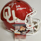 Marquise Brown Autographed Inscribed Oklahoma Sooners Full Sz Rep Helmet Jsa Coa