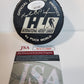 Michigan K-Wings Marty Turco Signed Logo Puck Jsa Coa
