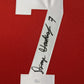 Framed Ohio State Buckeyes Dwayne Haskins Autographed Signed Jersey Jsa Sd Coa