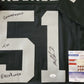 Las Vegas Raiders Malcolm Koonce Autographed Inscribed Jersey Jsa Coa