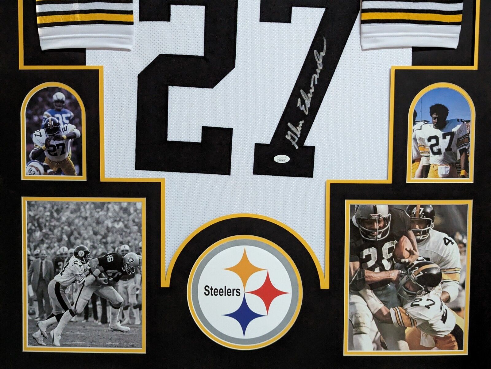 MVP Authentics Framed Pittsburgh Steelers Glen Edwards Autographed Jersey Jsa Coa 337.50 sports jersey framing , jersey framing