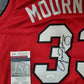 Miami Heat Alonzo Mourning Autographed Signed Jersey Jsa Coa