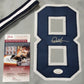 Deivi Garcia Autographed Signed N.Y. Yankees Style Custom Jersey Jsa Coa