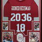 MVP Authentics Framed Oklahoma Sooners Steve Owens Autographed Signed Jersey Psa Coa 810 sports jersey framing , jersey framing