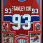 Framed Montreal Canadiens Patrick Roy & John Leclair Autographed Jersey Jsa Coa