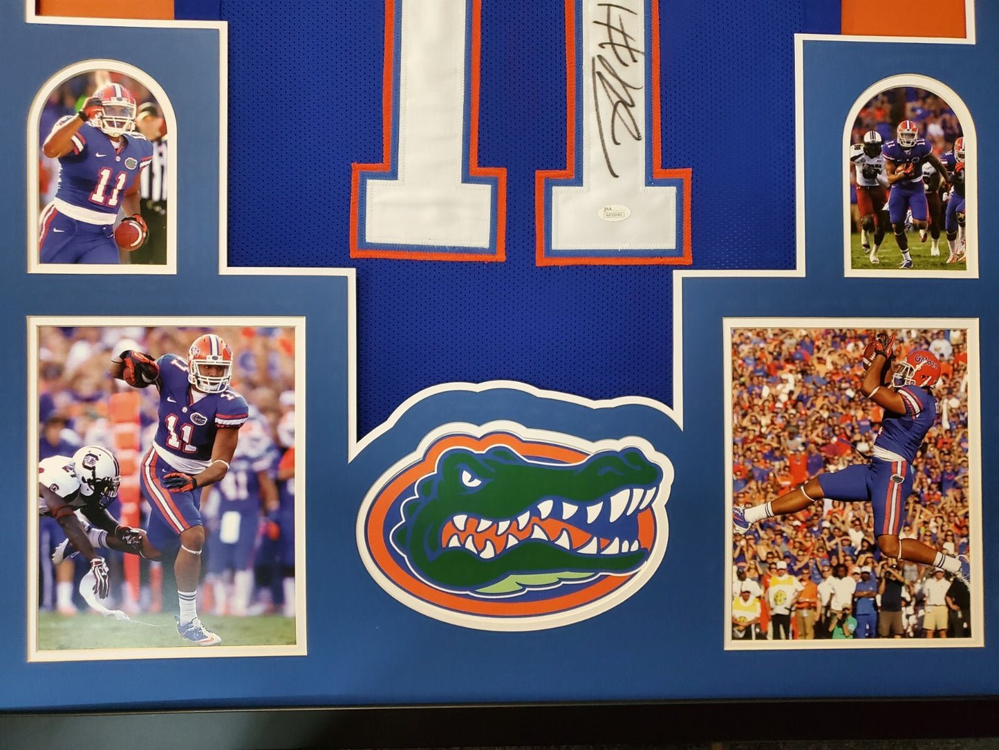 Framed Florida Gators Jordan Reed Autographed Signed Jersey Jsa Coa