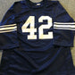 Penn State Lenny Moore Autographed Signed Insc Throwback Jersey Jsa Coa