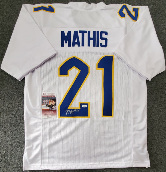 Pitt Panthers Damarri Mathis Autographed Signed Jersey Jsa Coa