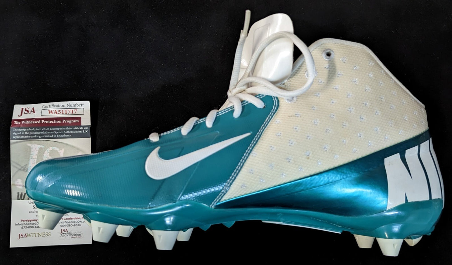 Miami Dolphins Brock Marion Autographed Signed Cleat Jsa Coa