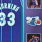 Framed Charlotte Hornets Alonzo Mourning Signed Jersey Jsa Coa