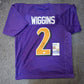 Baltimore Ravens Nate Wiggins Autographed Signed Jersey Jsa Coa