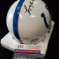 MVP Authentics Indianapolis Colts Lydell Mitchell Autographed Signed Speed Mini Helmet Jsa Coa 71.10 sports jersey framing , jersey framing