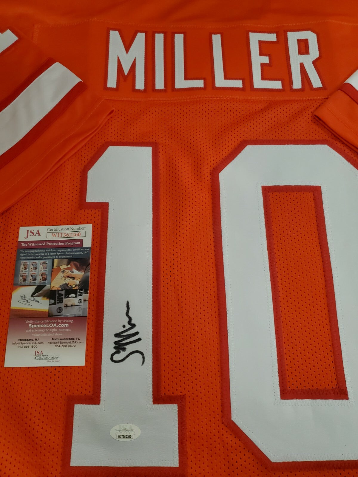 Tampa Bay Buccaneers Scotty Miller Autographed Signed Jersey Jsa  Coa