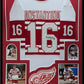 Framed Detroit Red Wings Vladimir Konstantinov Autographed Signed Jersey Jsa Coa