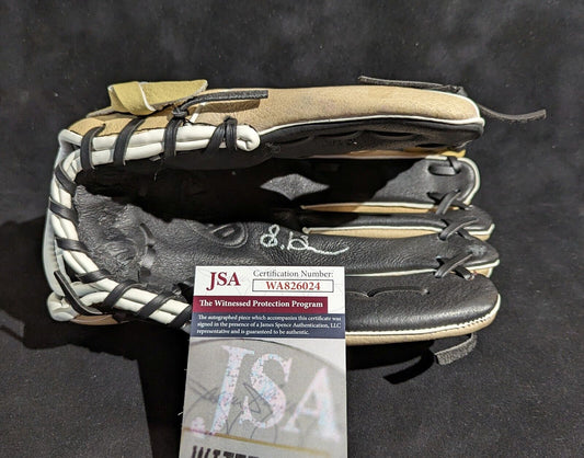 Cleveland Guardians Steven Kwan Autographed Signed Single Glove Jsa Coa