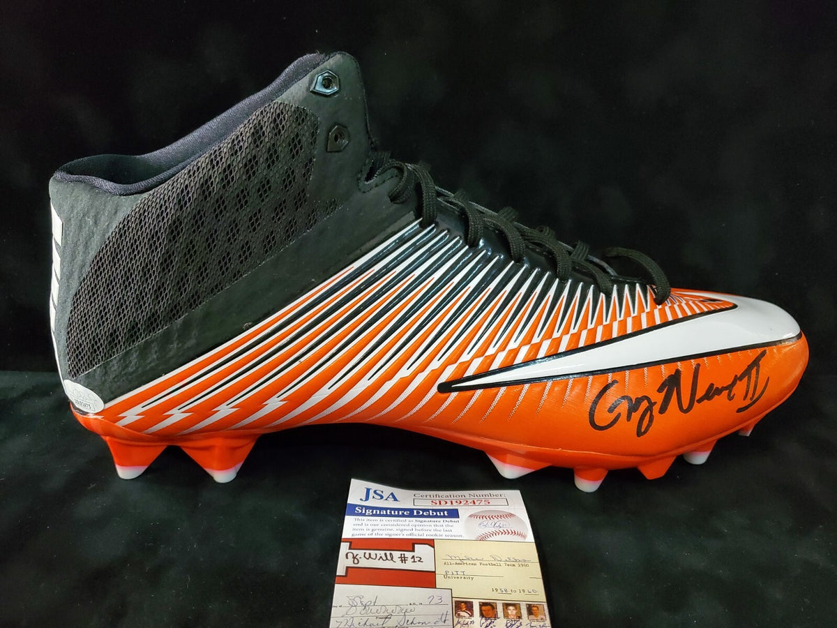 Greg Newsome Ii Autographed Signed Cleat Jsa Coa