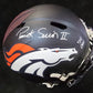 Denver Broncos Pat Surtain Ii Signed Insc Replica Full Size Helmet Beckett