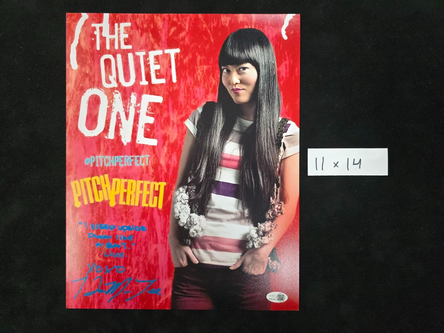 Hana Mae Lee Signed / Autographed 11X14 Pitch Perfect Lilly Photo Jsa