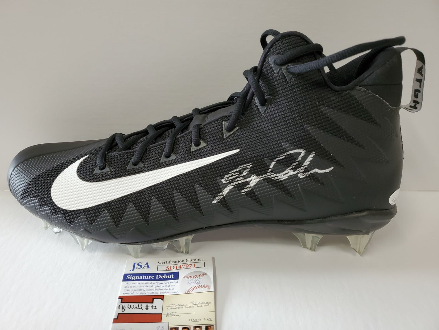 Odafe Jayson Oweh Autographed Signed Cleat Jsa Coa
