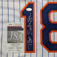 New York Mets Bret Saberhagen Autographed Signed Custom Jersey Jsa Coa