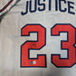 Atlanta Braves David Justice Autographed Signed Jersey Beckett Holo