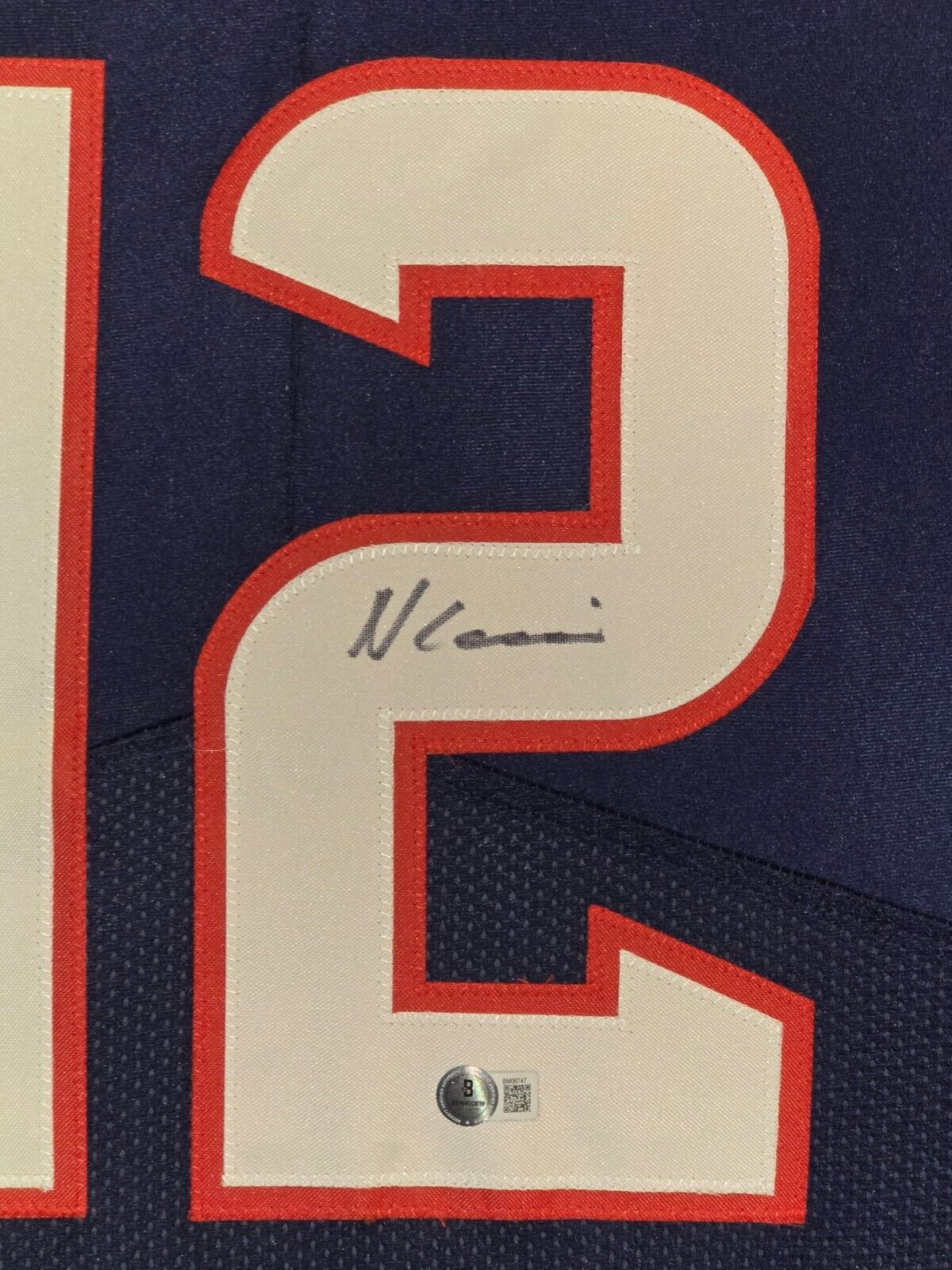 Framed Houston Texans Nico Collins Autographed Signed Jersey Beckett Holo