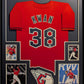 Framed Cleveland Guardians Steven Kwan Autographed Signed Jersey Jsa Coa
