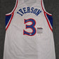 Philadelphia 76Ers Allen Iverson Autographed Signed Jersey Jsa Coa